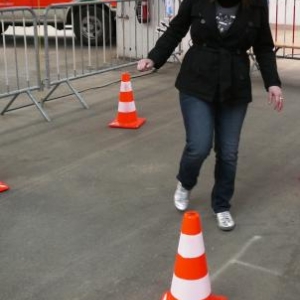 Simulation de l'etat d'ebriete en situation d'obscurite ( 4 a 10 verres )