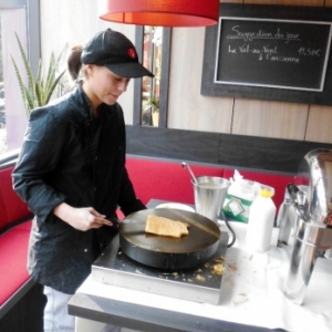 Des crepes offertes lors de ces deux journees