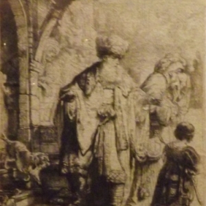 Abraham chassant Agar et Ismael ( 1637 )