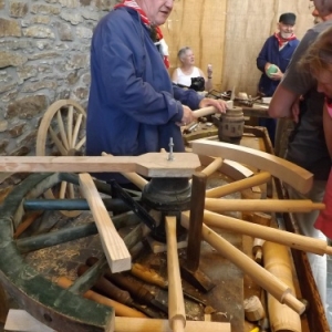 Vieux Metiers 2013 Charrons et forgerons..Lu tcharli fêt les tchars