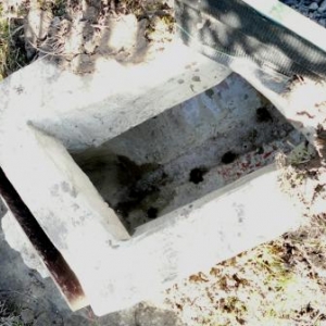 Chambre de visite de ce passage souterrain Chambre de visite de ce passage souterrain