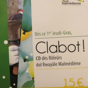 CD de la Royale Malmedienne " Clabot "
