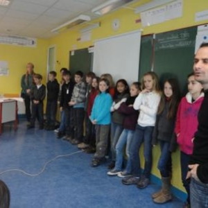 Presentation du groupe belge aux hotes francais Presentation du groupe belge aux hotes francais