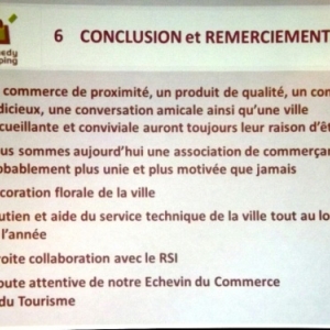 Conclusion et remerciements