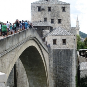 Mostar : le pont sur la Neretva