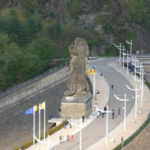 JALHAY   Visite du barrage de la Gileppe