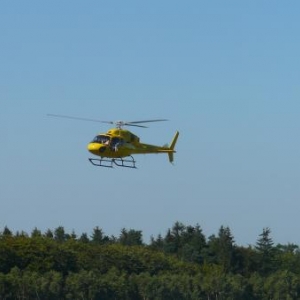 Retour de bapteme de l'air en helicoptere