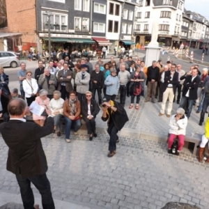 L'Echevin dans son allocution