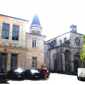 L' Abbatiale de Nantua ( Photo de F. Detry )