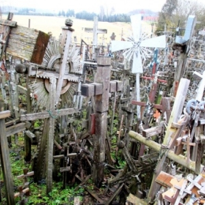 La Colline des Croix a Siauliai ( Lituanie )