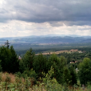 Vue sur les Hautes Tatras ( photo : F. Detry )