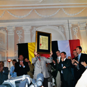 Le jumelage officiel en 2001