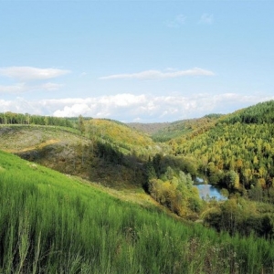 La verte vallée de Laclaireau. © JEAN CLESSE