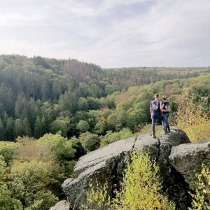 Le magnifique panorama offert par La Roche à l'Appel. © MEHDI DELPORTE