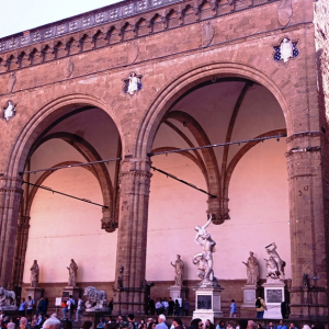Le musée de la Piazza della Signora  (photo F. Detry )