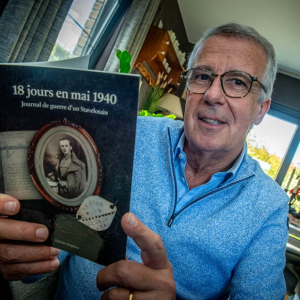 Philippe Legros a retranscrit les notes de son père. ©EDA Philippe Legros a retranscrit les notes de son père. ©EDA