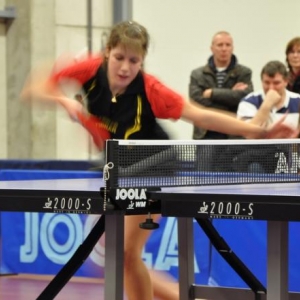 Blegny. Tennis de table. Ligue européenne dames.