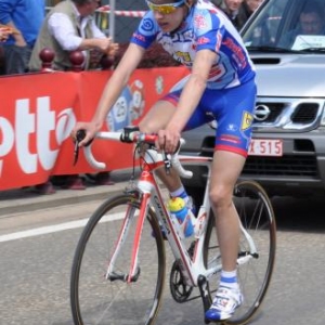 Lierneux. Championnat provincial cycliste pour juniors.