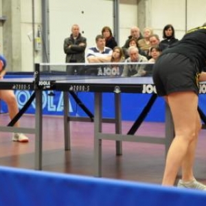 Blegny. Tennis de table. Ligue européenne dames.