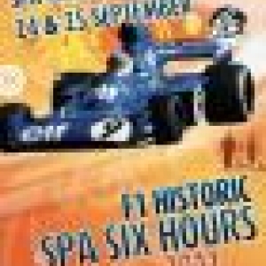 Francorchamps. F1 Historic - Spa Six Hours - 23 au 25 sept 2011.