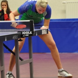 Blegny. Tennis de table. Ligue européenne dames.