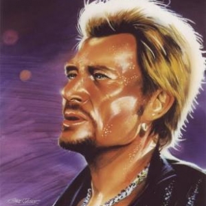 20110624_johnny Hallyday portrait peinture 20110624_johnny Hallyday portrait peinture