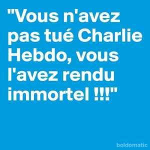 je suis Charlie