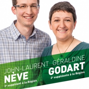 Geraldine Godart et John Laurent neve