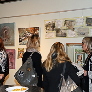 Vernissage de l'exposition "Les mains en or de Gedinne"