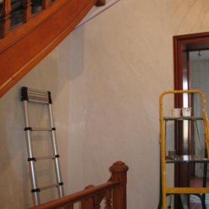 Mur 2eme etage avec couche de fond. Mur 2eme etage avec couche de fond.