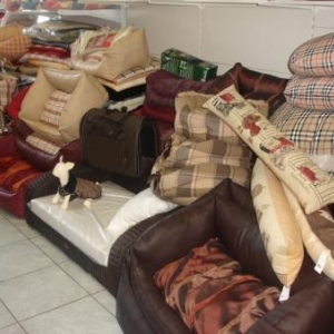 paniers et coussins