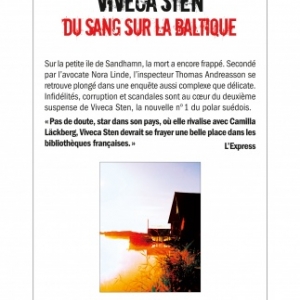 Du sang sur la Baltique de Viveca Sten Albin Michel. Du sang sur la Baltique de Viveca Sten Albin Michel.