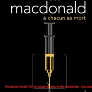 A chacun sa mort de Ross Mcdonald  Editions Gallmeister.