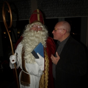 Votre serviteur et Saint Nicolas