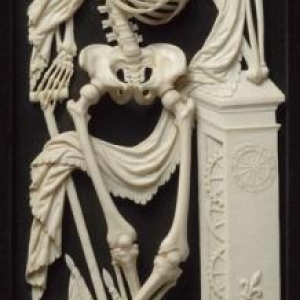 Squelette méditant 