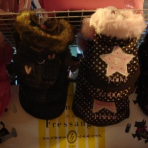 "L'univers animalier" : manteaux d'hiver "collection Wouapy"