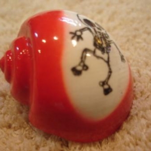 coquille de rechange peinte pour Pagou coquille de rechange peinte pour Pagou