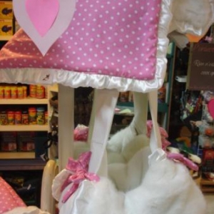 sac et plaid assortis " création de lola"