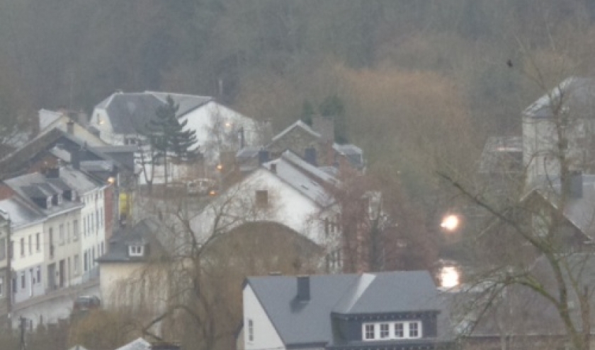 Projecteur de la Porte / l'eau, du haut du Bois des Moines (appareil photo 69 euros...)