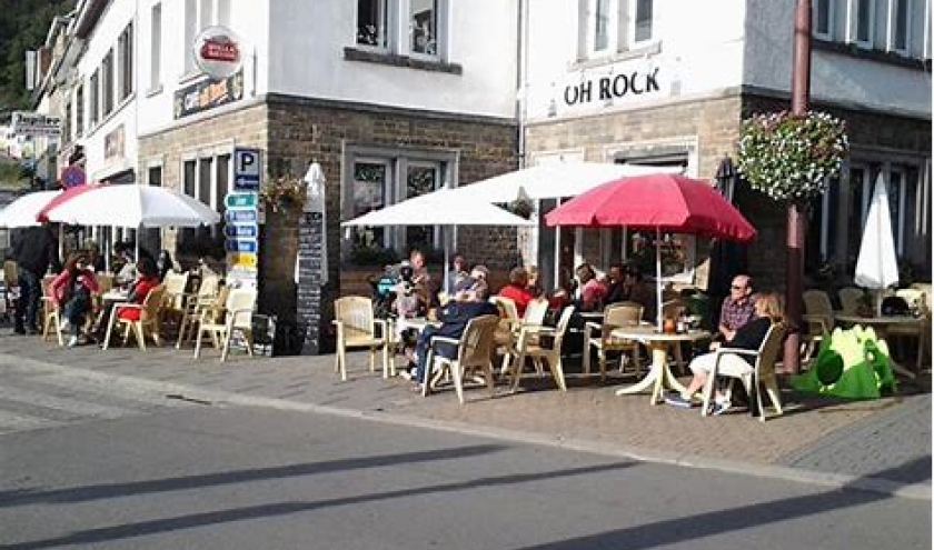 oH Rock, terrasse.