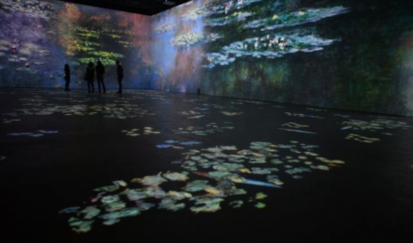 Bruxelles accueille ''Claude Monet, l'expérience immersive''