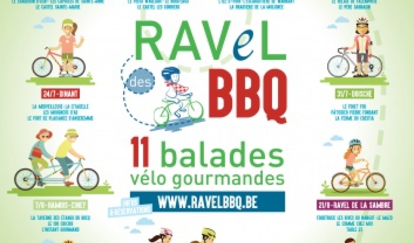 RAVeL des BBQ, 11 balades gourmandes au Pays des Vallées