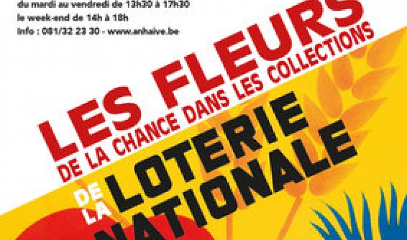 « Fleurs de la Chance de la Loterie Nationale », à Jambes, jusqu’au 26 Août