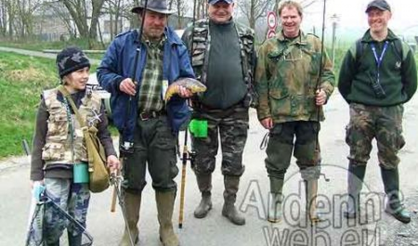 1er concours de pêche de Benonchamps sur la Wiltz