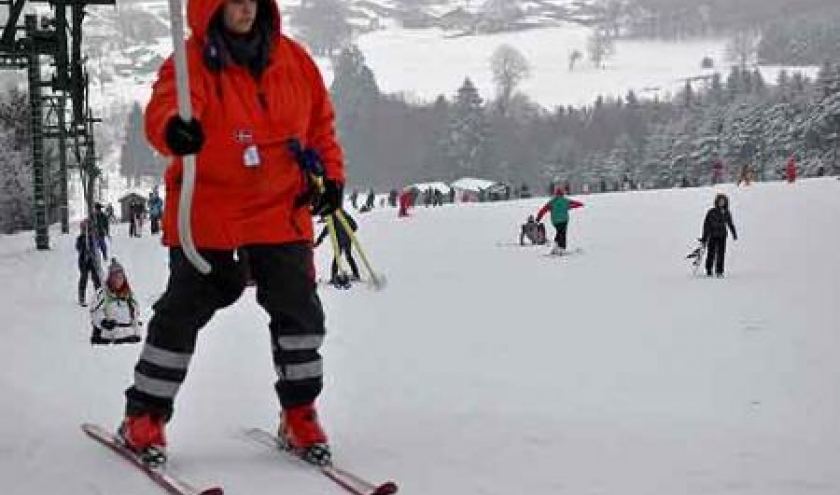 Ski action en ardenne