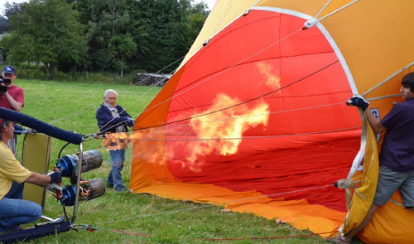 Vol en Montgolfiere en Belgique - 7822