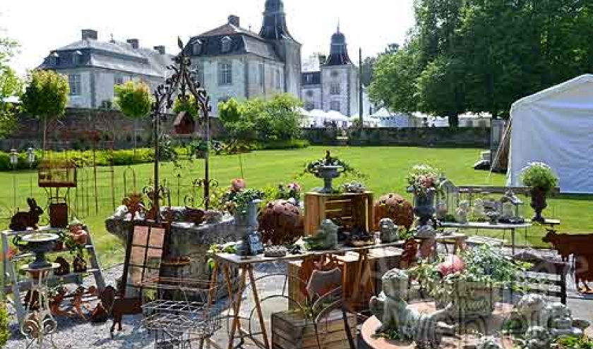 Brochante au chateau de Deulin