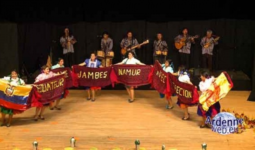 Conjunto de Danza Folklorica Expresion Latino Americana, de Cuenca, en Equateur video 3