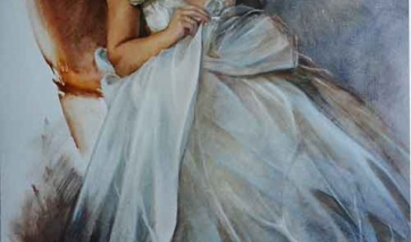 peinture, portrait de mariage - ref.1187