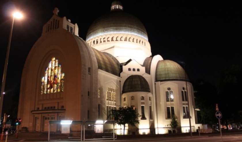 Plan-lumiere Eglise Saint-Vincent de LIEGE